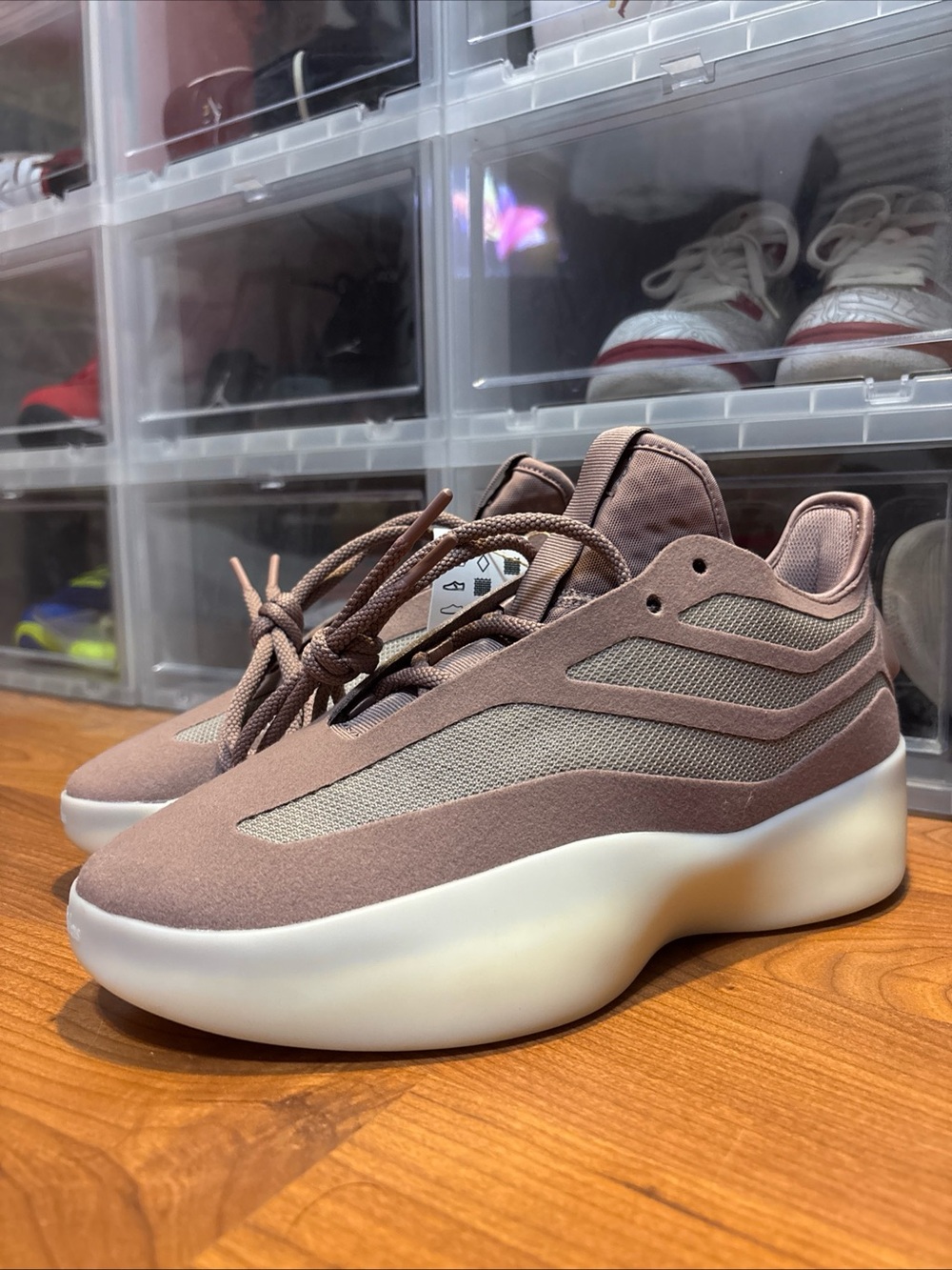 Fear of God Athletics x adidas II BASKETBALL Low Wonder Oxide JP6004 Sz 9.5M NEW